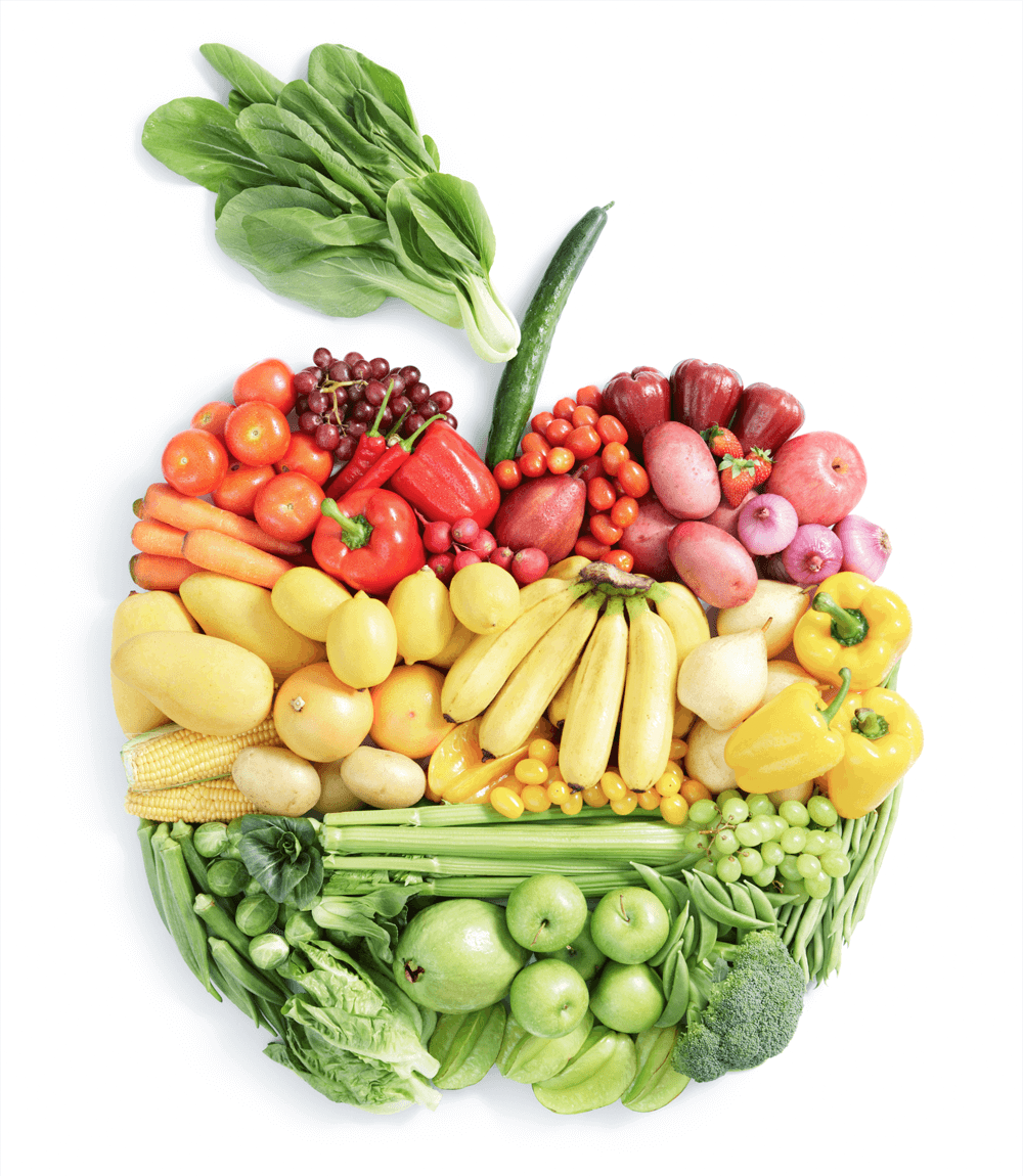 Gesunde Ernährung und Hautpflege